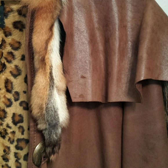 Vintage Women's Fox Run Leather Fringe Jacket - Picture 4 of 8